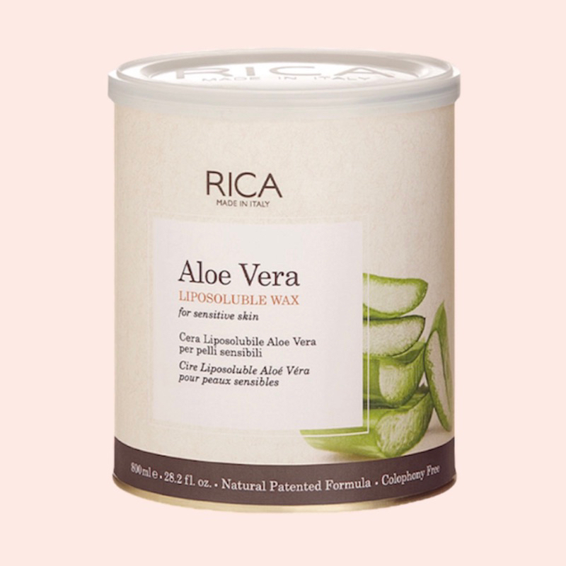 RICA 義大利精品熱蠟 蘆薈軟蠟 800ml 熱蠟除毛