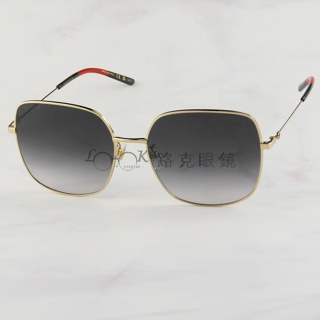 【LOOK路克眼鏡】Gucci 太陽眼鏡 金色 金屬 漸層鏡片 GG1195SK 001