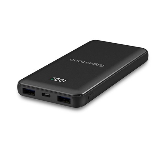 【OA補給站】含稅 GIGASTONE PB-7113B 10000mAh Type-C 快充輸入行動電源-黑色