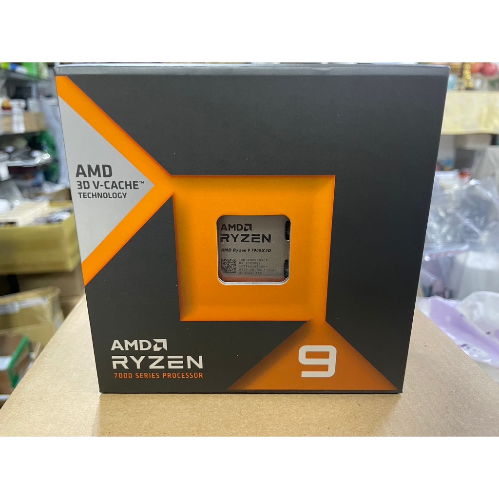 AMD R9 7900X3D 4.4GHz 12核心 中央處理器 全新 蘆洲可自取📌附購買證明📌自取16800