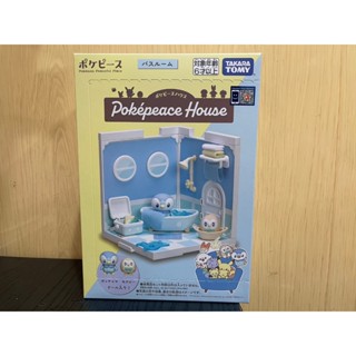 JCT 神奇寶貝-寶可夢 POKEPEACE 娃娃屋 浴室 (波加曼+木木梟) 213222
