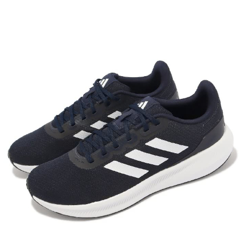 ADIDAS RUNFALCON 3.0 男款 深藍 白 運動 舒適 男慢跑鞋 ID2286 Sneakers542