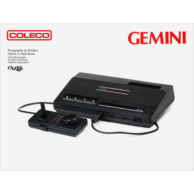 Artlife ㊁ COLECO 1982 Gemini Atari 2600 VEDIOGAME 古董收藏 電視遊樂器