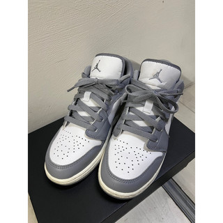 便宜賣💰奶油Jordan Air Jordan 1 Low Vintage Grey 灰白款 尺寸24公分