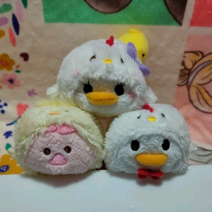 迪士尼 tsum tsum S號 娃娃 日本 香港 雞年 唐老鴨 黛絲 黛西 小豬