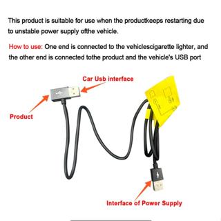 供電輔助線 Y字線 三通線 USB 車用供電線 CARPLAY轉安卓盒子用