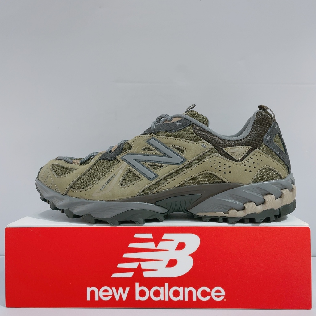 New Balance NB 610 男生 墨綠色 快穿式 D楦 越野 運動 慢跑鞋 ML610TM