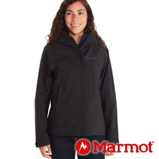【Marmot】女單件式防水連帽外套『黑』M12389