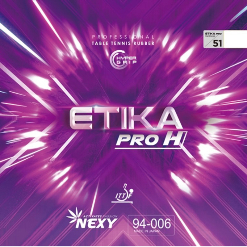 【MU Sport】 Nexy ETIKA Pro 51 ( TIBHAR MX K Pro ) D05 桌球 膠皮
