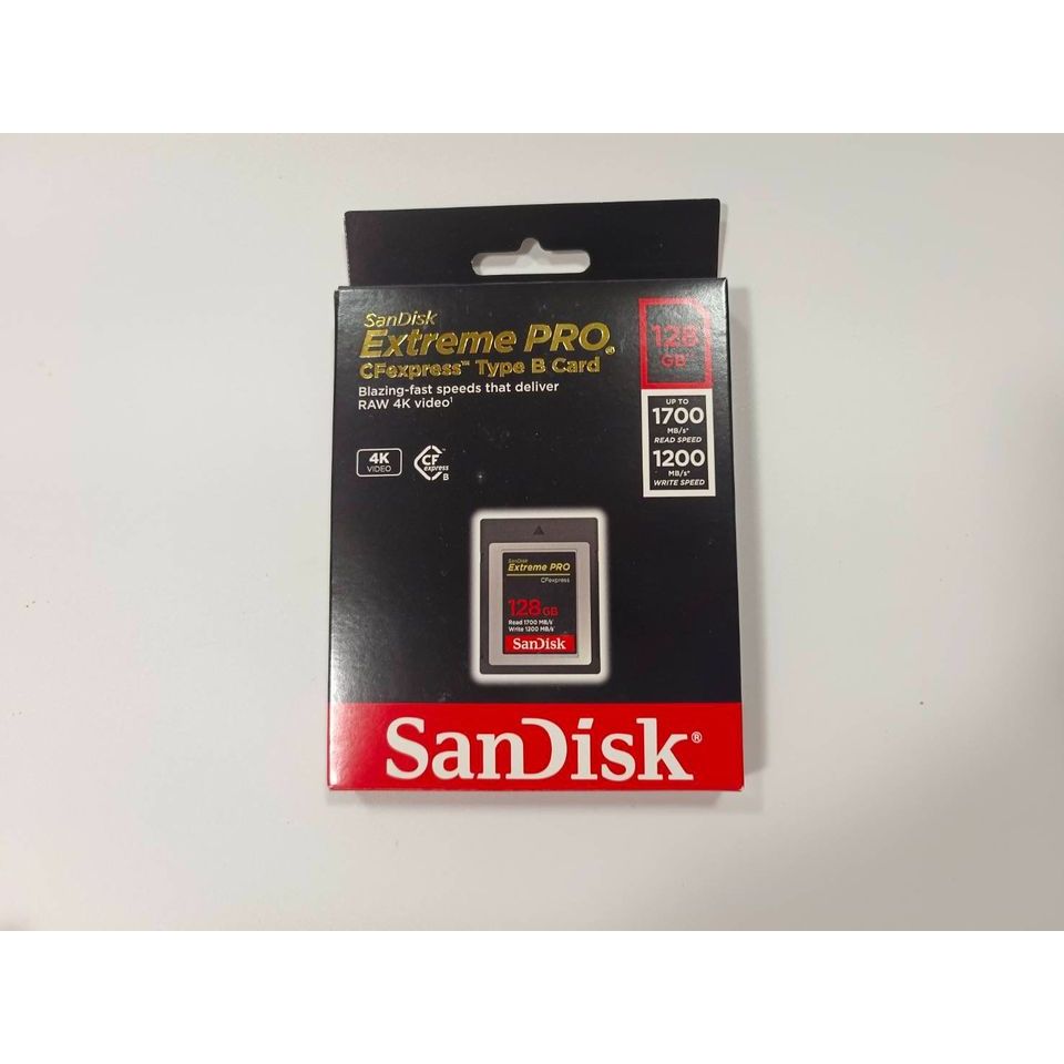 SanDisk Extreme Pro CFexpress 128GB 記憶卡(公司貨)