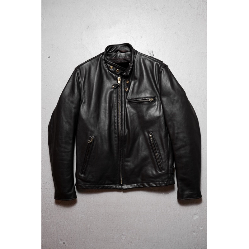 SCHOTT NYC Leather Rider Jacket Made in USA