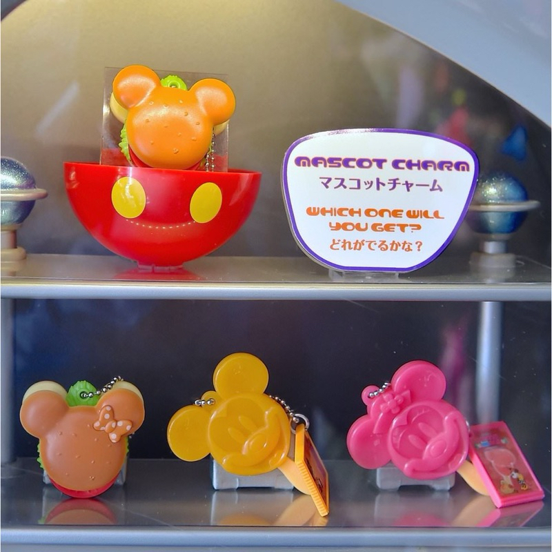 聖誕吊飾 日本 東京迪士尼 樂園限定 扭蛋 轉蛋 現貨全新 米奇 米妮 漢堡 三明治 冰棒 吊飾 絕版品