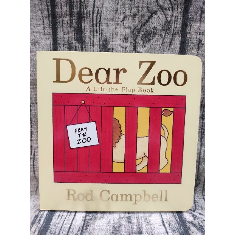 Dear Zoo: A Lift-The-Flap Book 全新 #親愛的動物園#玩具翻翻書