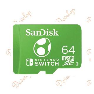 SanDisk Nintendo® 授權的 Nintendo Switch™ 專用記憶卡64G-128G