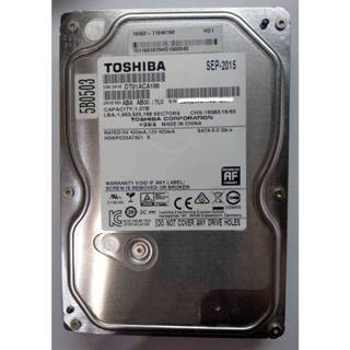 TOSHIBA 3.5吋 1TB SATA3 硬碟 (DT01ACA100) 功能正常 良品 [2]
