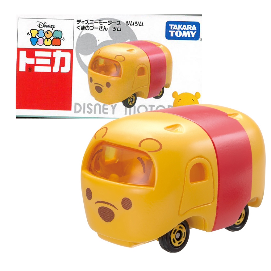 TOMICA 迪士尼 維尼家族 小熊維尼  小汽車/小車車/疊疊車