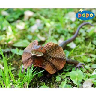 特價 【法國PAPO純正品】 精緻模擬動物模型_50223 傘蜥蜴