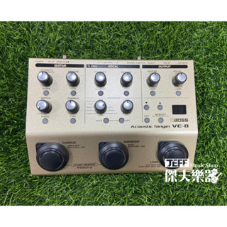 【傑夫樂器行】全新現貨 Boss VE-8 人聲合音 吉他效果器 人聲效果器 木吉他效果器 效果器 街頭藝人適用