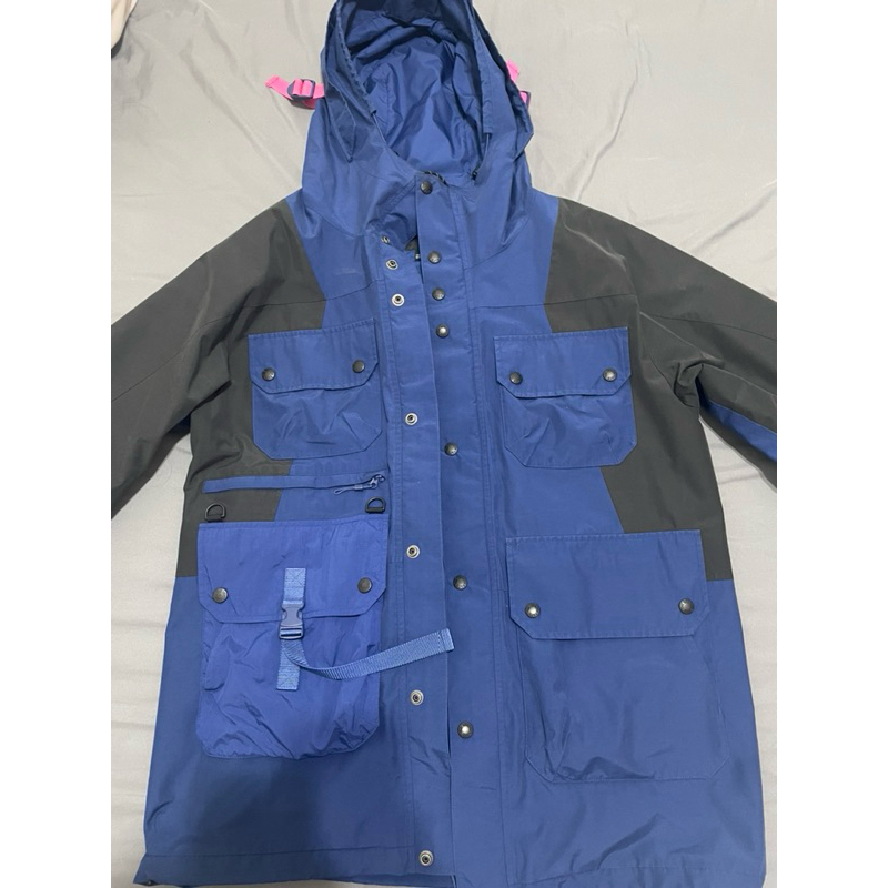 The North Face TNF 北臉 Kazuki Pink 倉石一樹 多口袋防風 外套 藍色