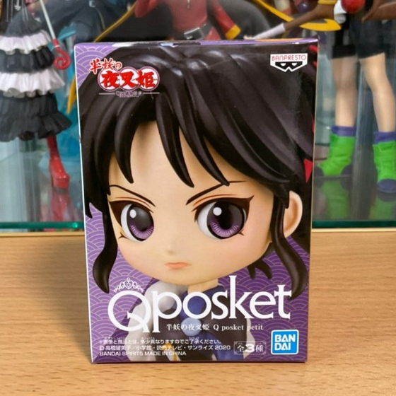 Qposket 日版 正版 半妖的夜叉姬 剎那 B款 可愛 Ｑ版 QP 犬夜叉 日本 萬代 BANDAI 景品 公仔