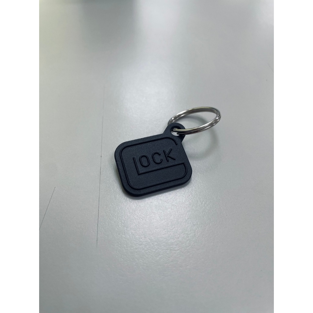 Glock 原廠出品logo鑰匙圈 手槍 葛洛克 克拉克 鑰匙圈 黑色 polymer