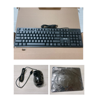 ASUS 華碩 USB 滑鼠 標準鍵盤 鍵盤滑鼠組 鍵鼠組 文書處理