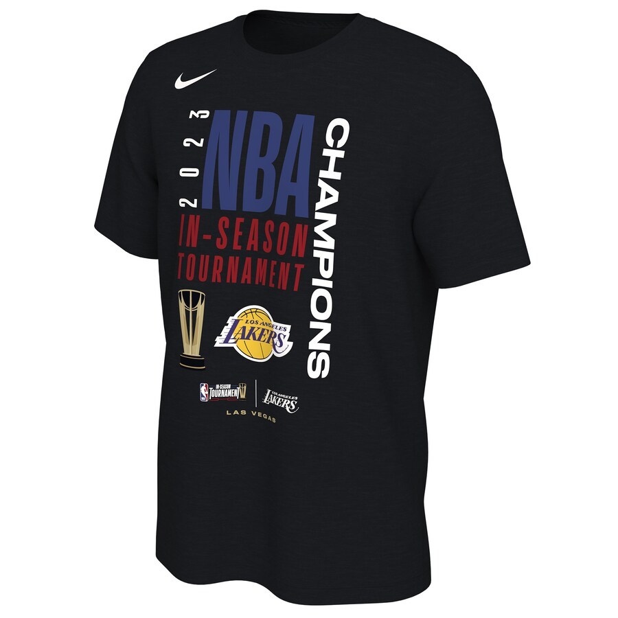 2023 NBA In-Season Tournament Champions 洛杉磯 湖人隊 季中冠軍 冠軍T恤