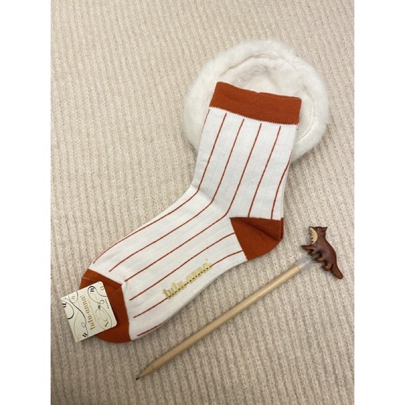日系襪子-條紋風*全新日本襪子（日本雜貨碎花風格、北歐風）