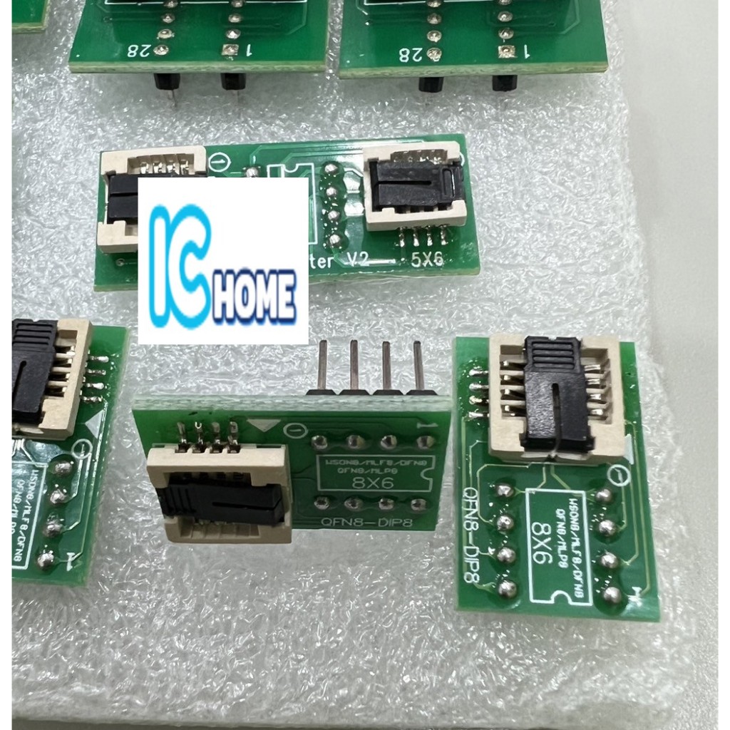 ICHOME SOP8 DIP8 QFN8  WSON8 轉接座 燒錄座  6x8mm 另有5x6mm 多款可選 現貨