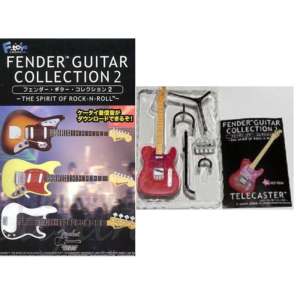 F-toys FENDER  電吉他 貝斯 音箱 1/8 精選集 有弦線 第2彈單售SP版  2009時代物