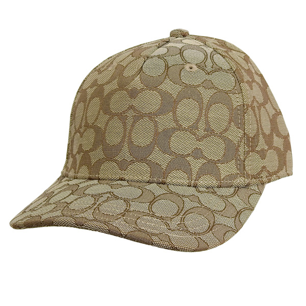 COACH 經典滿版老花棒球帽 帽子 遮陽帽 CH400 咖啡色(現貨)