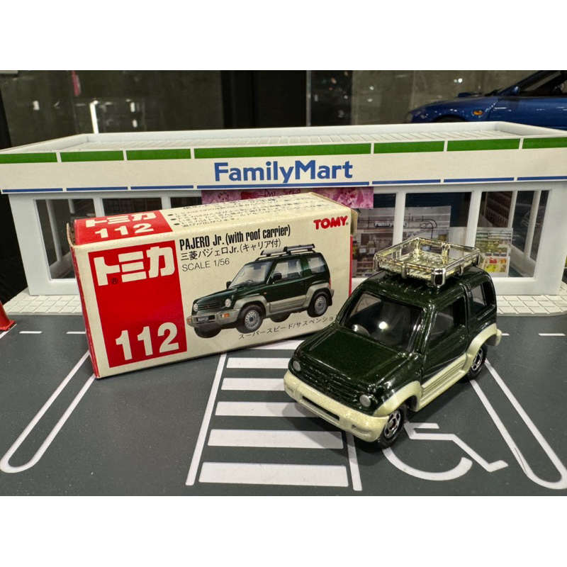 Tomica Tomy 紅標 no.112 Mitsubishi Pajero Jr 絕版