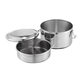 理想PERFECT 極緻316雙層圓形便當盒 12cm(約700cc) IKH 50612 臺灣製