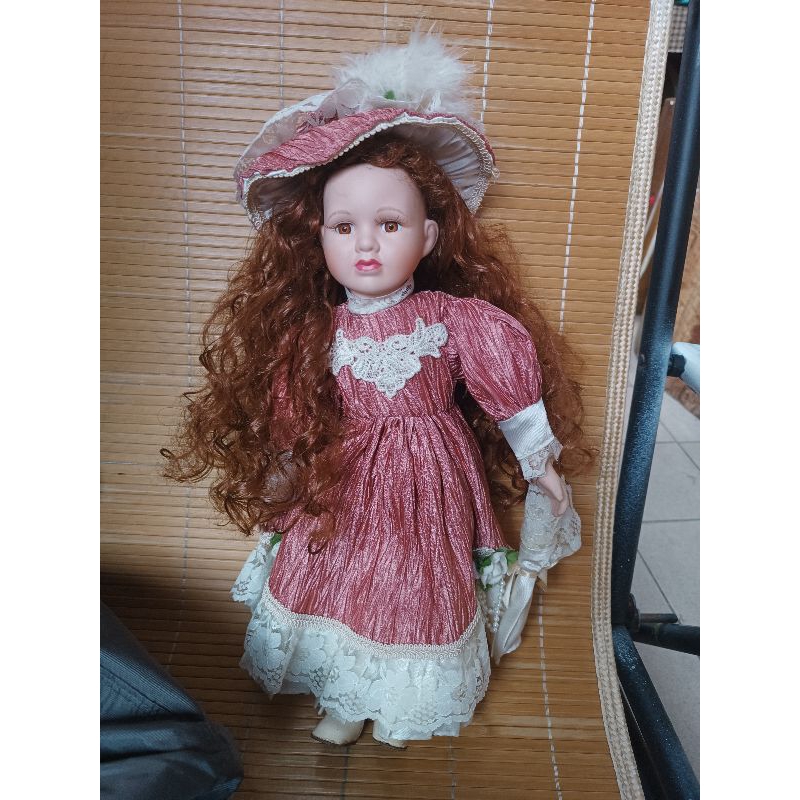 陶瓷娃娃二手商品 有編碼不清楚 陶瓷娃娃公仔 洋娃娃芭比娃娃