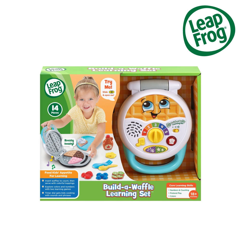 LeapFrog跳跳蛙全英玩具-法式甜點鬆餅機｜學習玩具