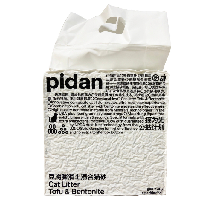 pidan 經典版混合貓砂 2.4kg 豆腐砂 混合砂