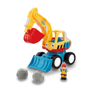 二手🌍 英國 WOW Toys 驚奇玩具 大怪手挖土機 德克斯特