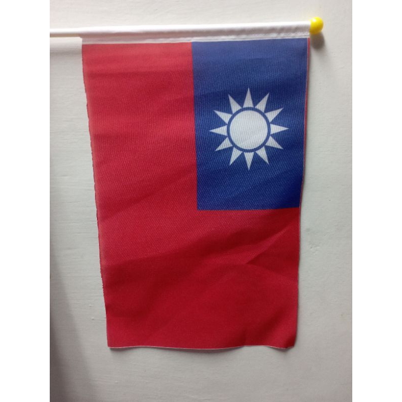2隻10元 台灣國旗 Taiwan 中華民國 ROC 手搖旗 小國旗 愛國 競選 比賽 收藏