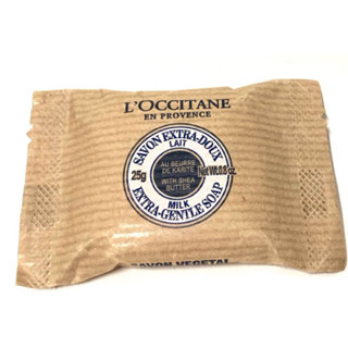 L'OCCITANE 歐舒丹 乳油木牛奶皂25g馬鞭草葉香皂25g杏仁去角質沐浴皂50g