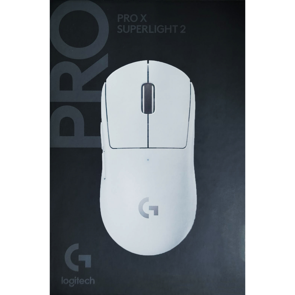 白色羅技G Pro X SUPERLIGHT "2" 無線輕量化電競滑鼠 誠信購買價錢可議