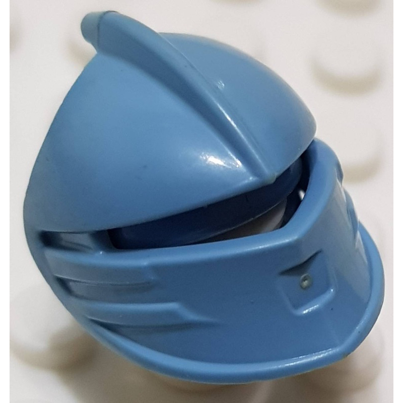 樂高 48486+2446 8781 8875 水藍色 淡藍色 頭盔 帽 士兵 戰士 城堡 人偶 配件