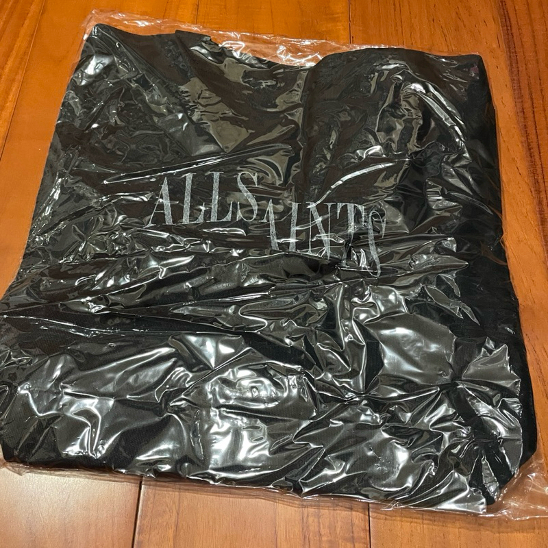 AllSaints 厚磅托特包 黑色酷帥百搭實用 全新