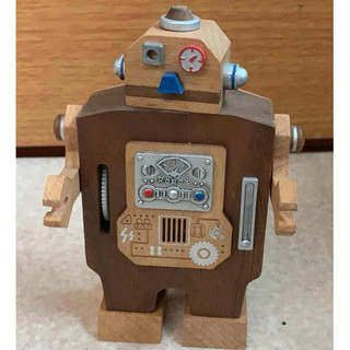 ［全新］Walking Robot - Wooderful Life Music Box (木製音樂盒)