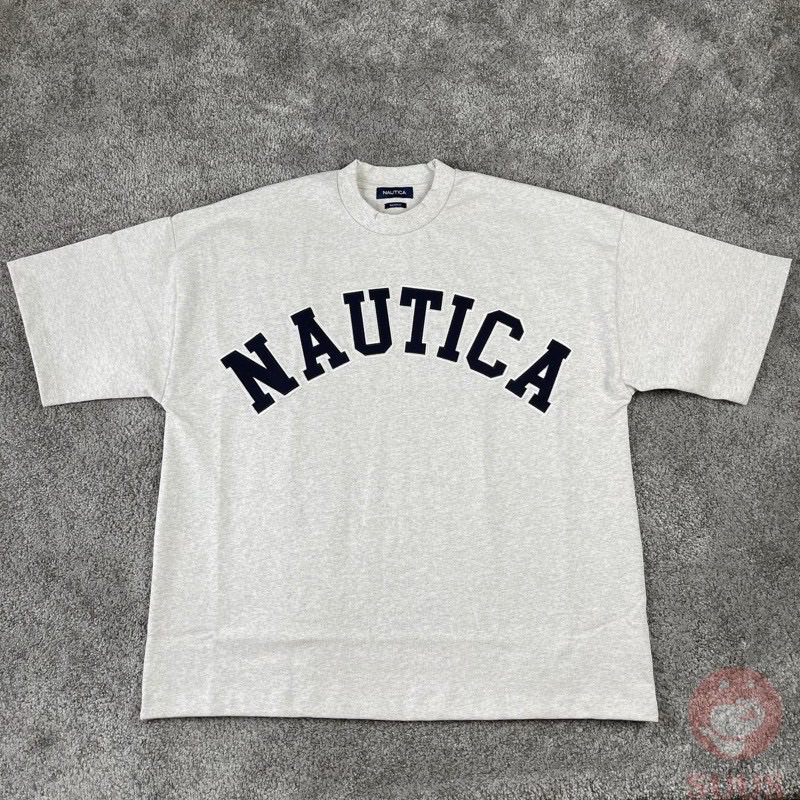 [低價販售］Nautica JP TOO heavy LETTERED T-Shirt_L號