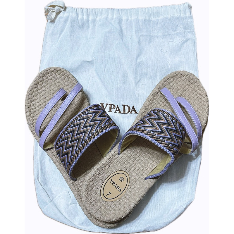 《賠售》（原購入價699元）（全新現貨）泰國VPADA波希米亞編織涼鞋/尺寸7號