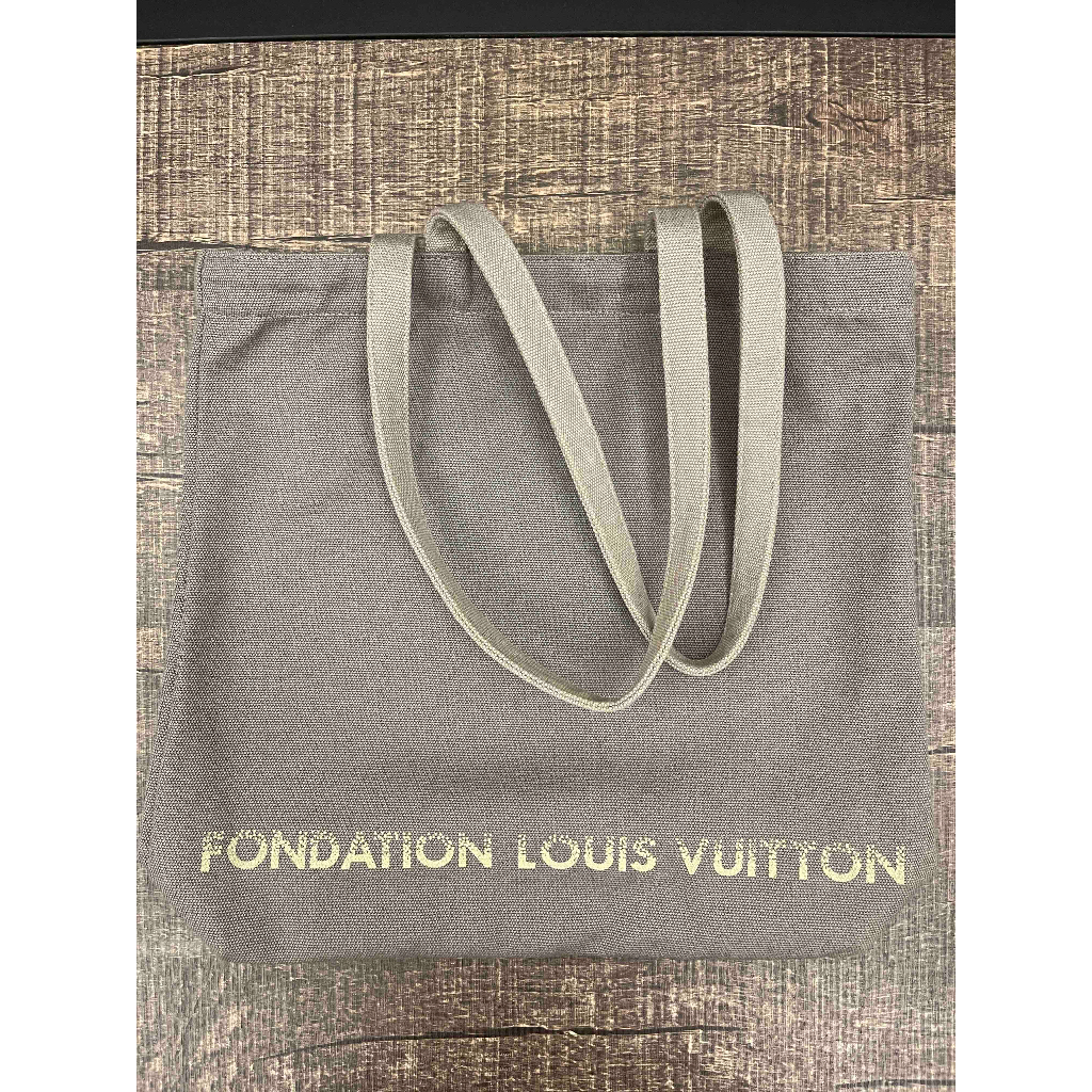 【二手】Fondation Louis Vuitton LV基金會 FLV 托特包 側背包 手拿包