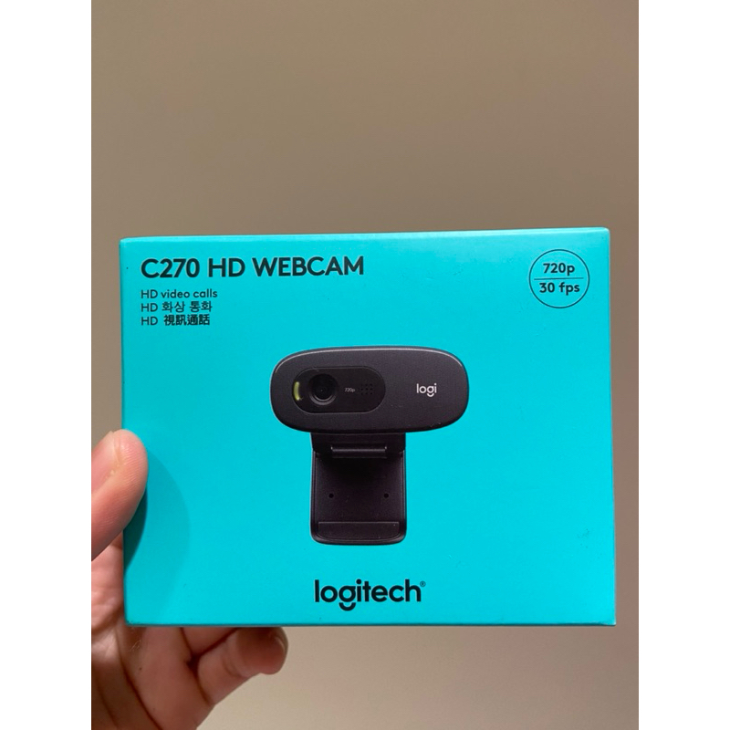 ［全新未拆］羅技LogitechC270（720P）視訊鏡頭Webcam