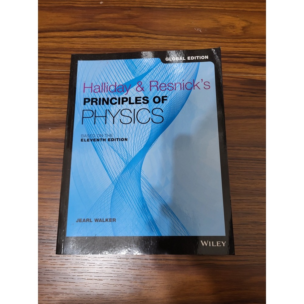 Halliday &amp; Resnick`s Principles of Physics,11/e 普物課本 (二手)