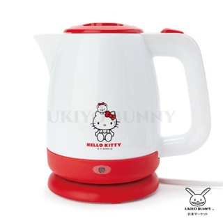 日本發行 Hello Kitty日本SANRIO三麗鷗KITTY 電熱水壺快煮壺1.1L