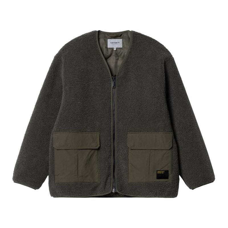 【日貨代購CITY】2023AW CARHARTT WIP Devin Liner 無領 絨毛 毛呢 外套 現貨